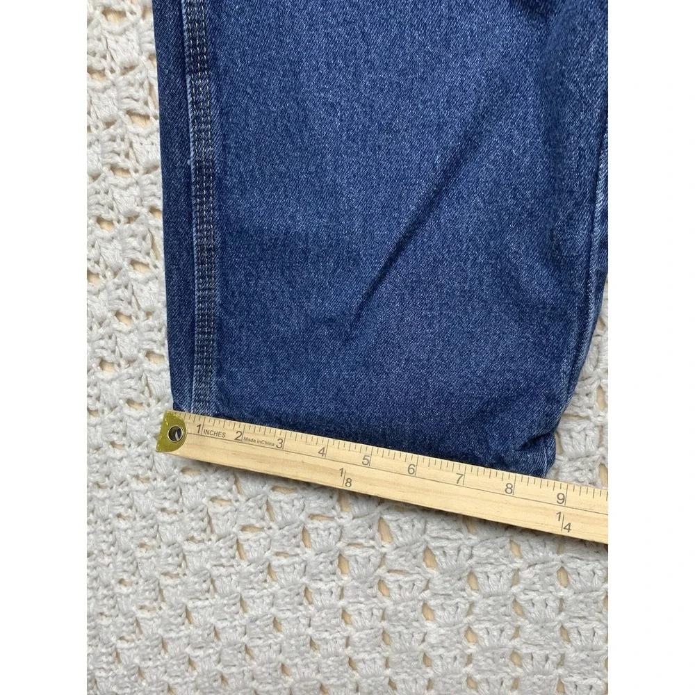 Wrangler Riggs‎ Durashield Jeans Mens Carpenter 32x32 Fits 31x31 Blue Denim Work